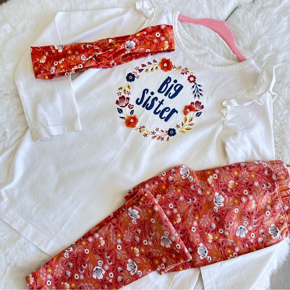 🌸3/$12 🍂🍁 Very cute autumn set, size 4T in excellent condition - Picture 2 of 13